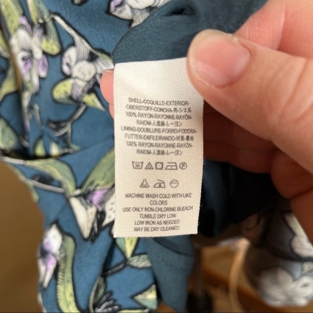 FREE PEOPLE Dear You Mini Dress in Blue Combo - Women’s Small - Picture 5 of 11